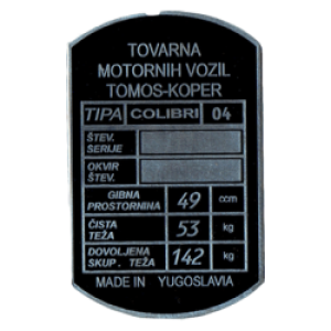 Identifikacijske tablice